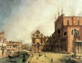 CANALETTO santi Giovanni E Paolo y la Scuola Di San Marco Canaletto